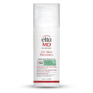 UV Skin Recovery Red Color Correcting Green Tint Broad Spectrum SPF 50